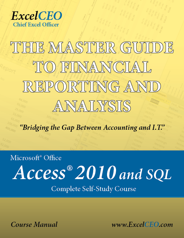 Free microsoft access 2010 manual